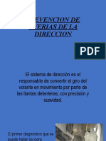 Prevencion de Averias de La Direccion Clases Miercoles 14