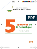 5 Symboles Republique CI2018