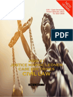 3 Civil Law Case Doctrines - Justice Marvic Leonen
