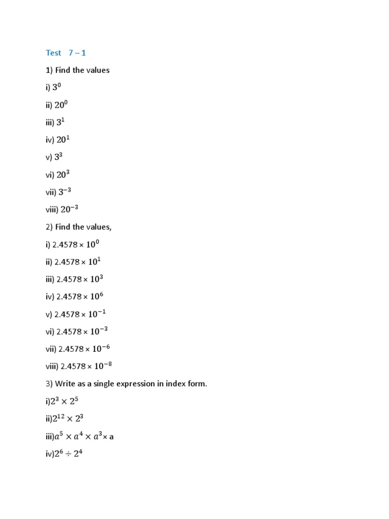 Test7 - 1 | PDF