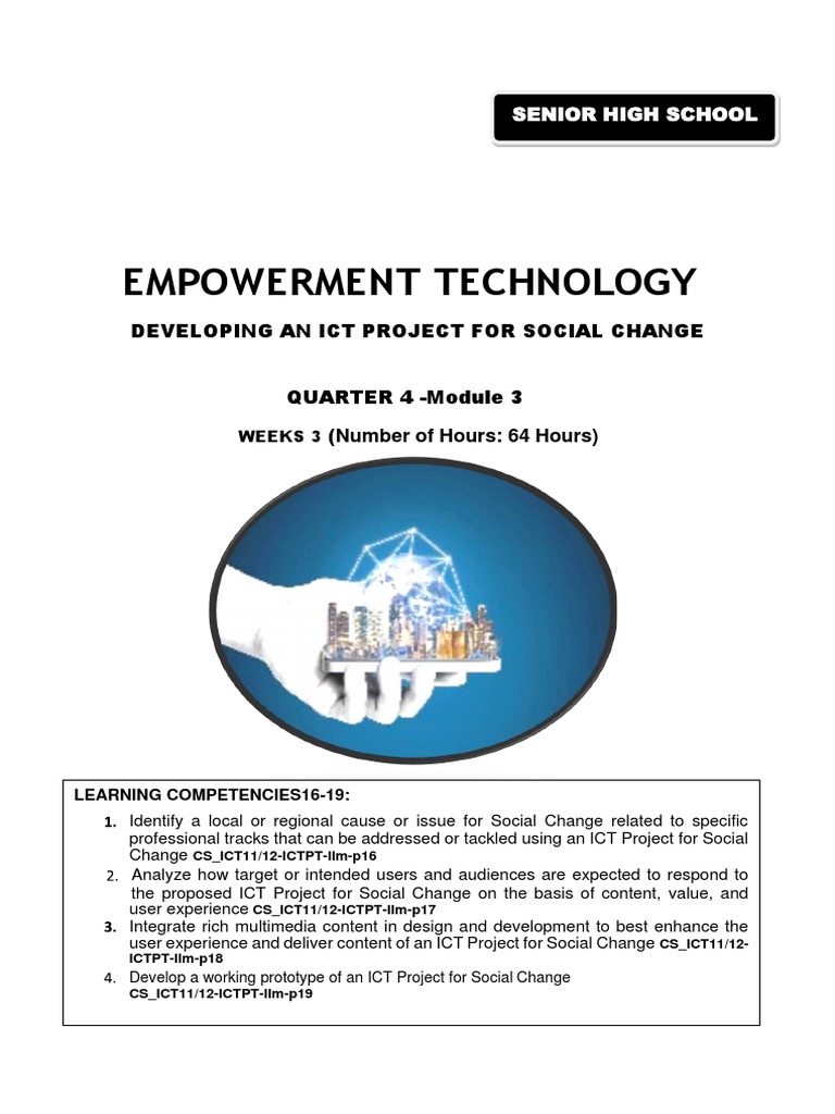 Empowerment Technology - Q4M3 | PDF | Educational Technology | Popular ...