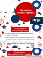 Dissertation Acknowledgment - Dissertation Writing Help