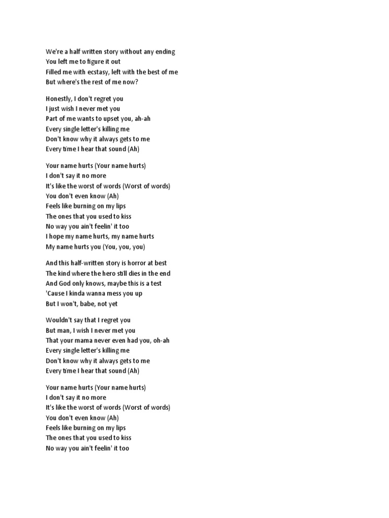 your-name-hurts-hailee-steinfeld-lyrics-pdf
