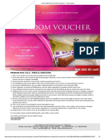 Lexis Hotel Group Voucher Purchase - Print Voucher