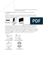 Crystallography