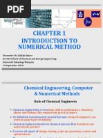 Chapter 1 Introduction To Numerical Method 1