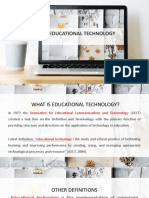 What is Educational Technology? Definitions and Explanations