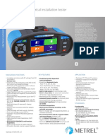 MI 3152 EurotestXC Multifunction Electrical Installation Safety Tester