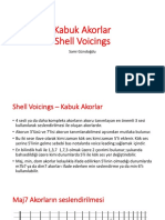 Kabuk Akorlar (Shell Voicings)