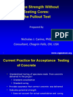 In-Place Testing Without Taking Cores, The Pullout Test