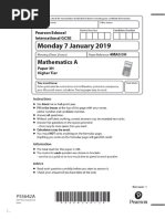 Questionpaper Paper3H January2019