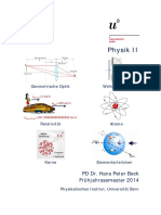 Physik II-Skript 2014