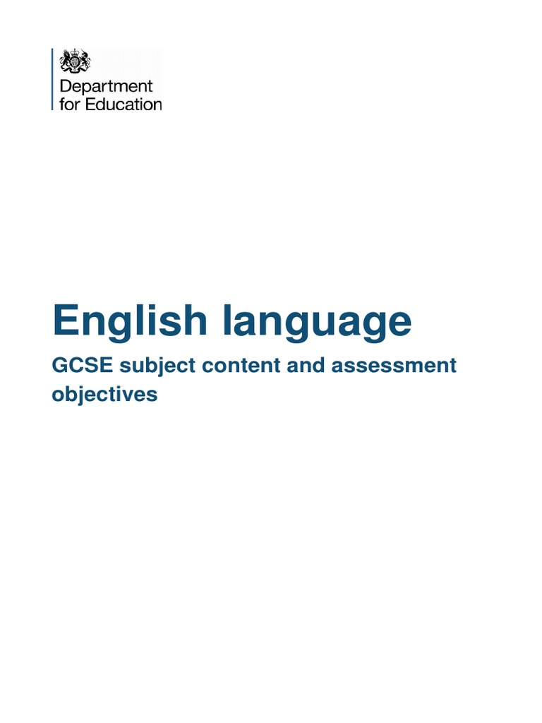 GCSE English Language | Download Free PDF | English Language ...