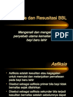 Asfiksia Dan Resusitasi BBL