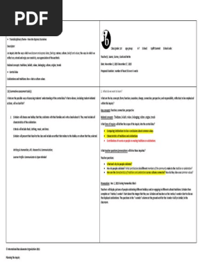 1st Grade PYP Planner Unit 3 (1)