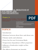 Rheological Behavior of Polymers and Viscoelasticity