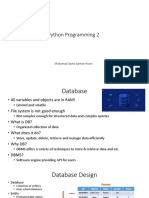 Python Programming 2: Mohamad Sadra Salman Noori