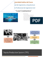 Exposicion Lean Construction