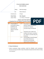 EVALUASI PEMBELAJARAN