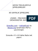 Şifreleme PDF