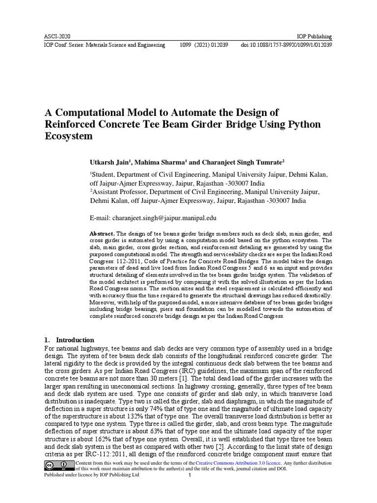 A Computational Model To Autom | PDF | Bending | Young's Modulus
