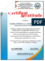 BCS Certificate