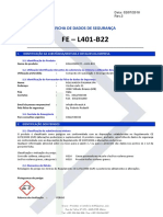 Ficha de Segurança - FE - L401-B22 - em Português