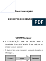 Telecomunicações CONCEITOS DE COMUNICAÇÃO PDF