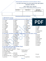 Kì thi tuyển sinh vào lớp 10 THPT Năm 2010-2011