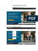 Cara login Cisco Packet Tracer