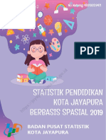 Statistik Pendidikan Kota Jayapura Berbasis Spasial 2019