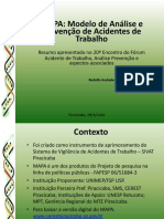 MAPA: Modelo de análise de acidentes de trabalho para prevenção