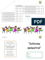 Informe Semestral Celedon