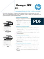 HP Laserjet Managed MFP E52545 Series