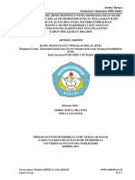 Artikel Skripsi Universitas Nusantara PGRI Kediri: Fkip/ PGSD