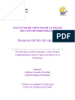 Fisioterapia y Musicoterapia, Como Terapia Complementaria Ante El Ejercicio Fisico en El Parkinson