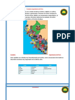 Ciudades Importantes Del Perú