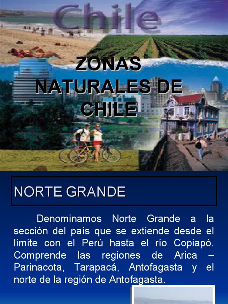 Zonas Naturales de Chile: Guía Completa | PDF | Chile | Ciencias de la ...