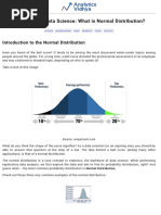 Statistics For Data Science: What Is Normal Distribution?