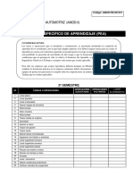 Mecánico automotriz: PEA 2o semestre