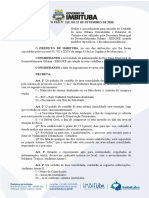 AREA URBANA CONSOLIDADA - Decreto - Pmi - N. - 215 - de - 15 - de - Setembro - de - 2020