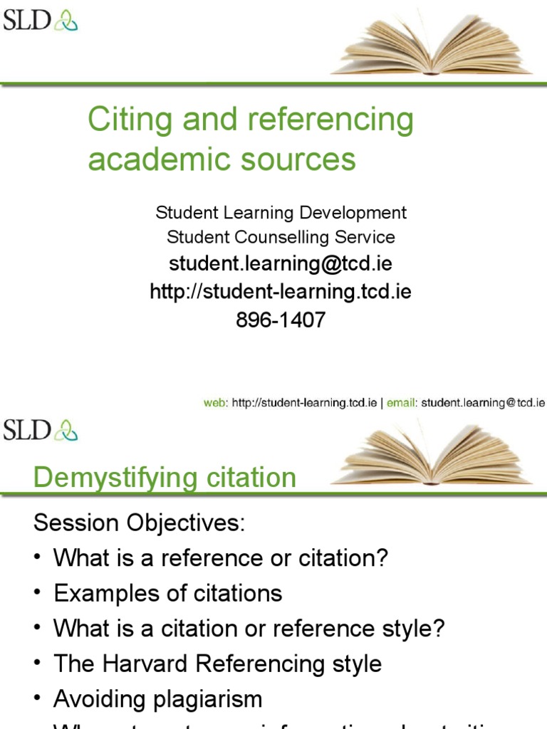 Citing and Referencing in Academia | PDF | Citation | Academia
