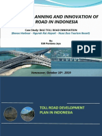 Contoh Transport Planning Tol Road