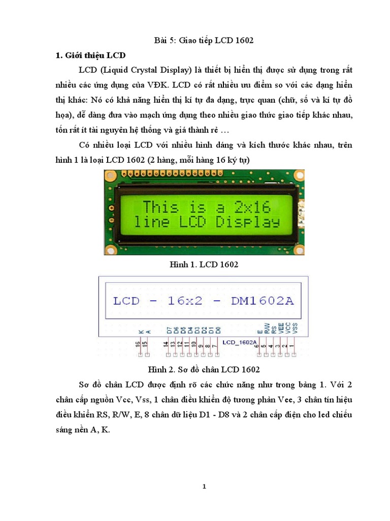 Bai 5 - LCD | PDF