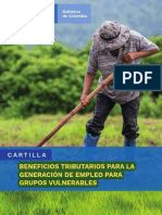 Cartilla Beneficios Tributarios Población Vulnerable 2021