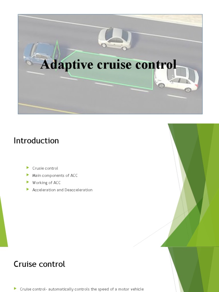 Overview of Adaptive Cruise Control | PDF