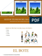 Gestos Técnicos Del Baloncesto