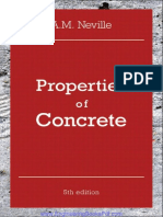 Pdfcoffee.com Properties of Concrete Fifth Edition a m Neville PDF PDF Free