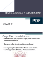 Clase 2 Carga Eléctrica Del Átomo