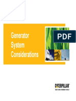 Generator Systems Considerations CATPresentation